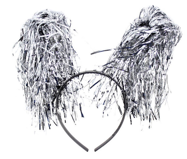 Tinsel Hairband (Silver)